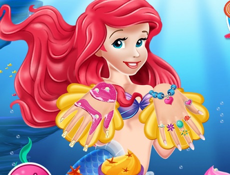 Ariel kéz ápolás hercegnős játék