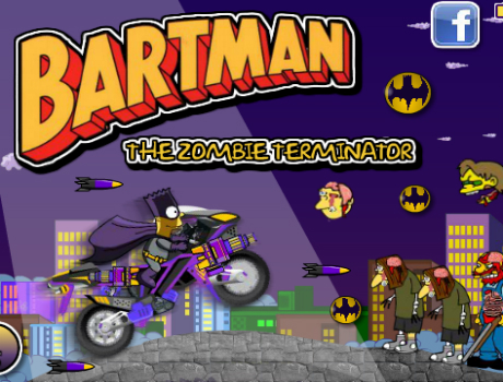 Bartman motoros játék