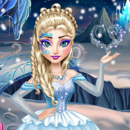 Elsa teljes átalakulása jégvarázs játék