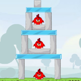 Gondolkodtató Angry Birds játék