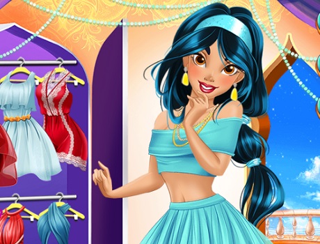 Jasmine különleges stílusa hercegnős játék