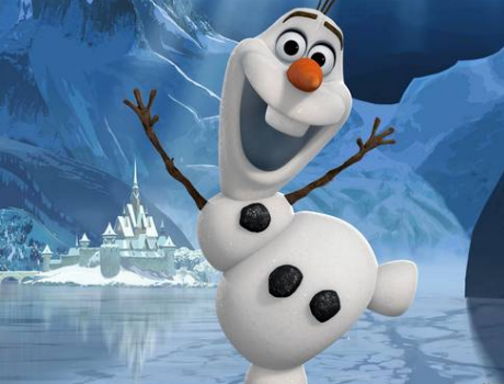 Olaf táncol jégvarázs játék