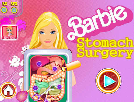 Orvosi beavatkozás Barbie játék