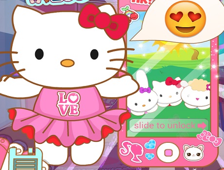 Színes telo Hello Kitty játék