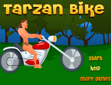 Tarzan Bike motoros játék