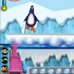 Pingvin támadás lövöldözős játék