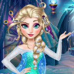Elsa fodrásznál jégvarázs játék