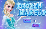 Elsa sminkje jégvarázs játék