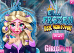 Elsa átalakulása jégvarázs játék
