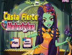 Casta Fierce frizurája Monster high játék
