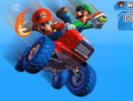 Mario Tractor Race autós játék
