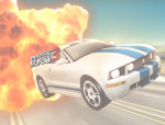 Pusztító Mustang autós játék