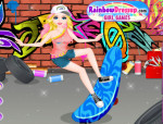 Skater Girl öltöztetős játék