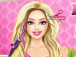 Barbie legjobb frizurája fodrászos játék