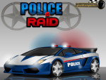 Police raid autós játék