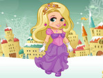 Szépséges hercegnő öltöztetős játék
