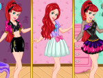 Ariel új stílusa öltöztetős hercegnős játék