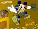 Mickey egér kincset keres Disney játék