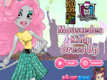 Mouscedes stílus öltöztetős Monster high játék