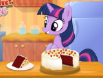 Twilight Sparkle tortája lovas játék
