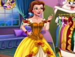 Belle ruhái öltöztetős hercegnős játék