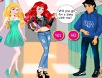 Ariel randira megy öltöztetős Hercegnős játék