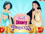 Barbie hercegnőként öltöztetős hercegnős játék