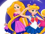 Szuper hercegnők öltöztetős Disney játék