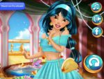 Jasmine szépsége öltöztetős hercegnős játék